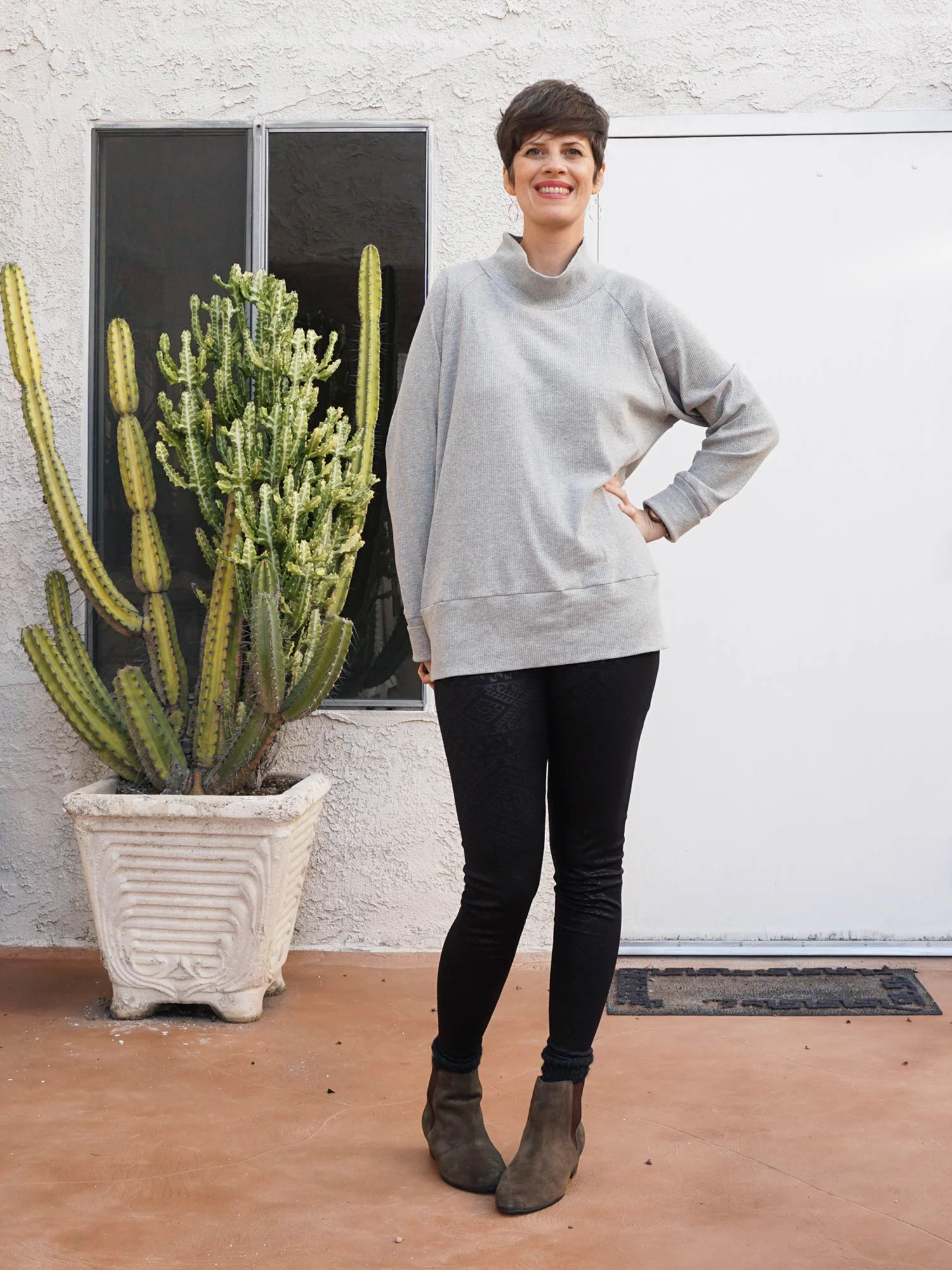 Diy turtleneck sweater sale